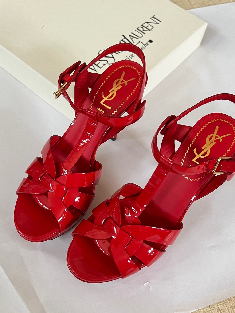 Saint Laurent tribute Platform Sandals